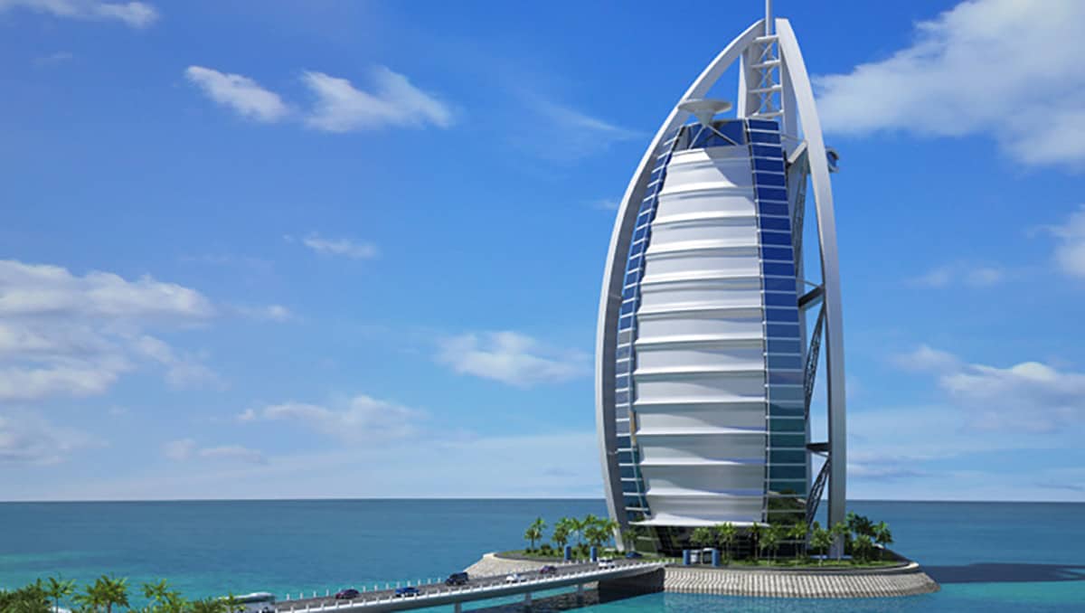 World's Highest Tennis Court: Green Roof Built Atop The Burj al