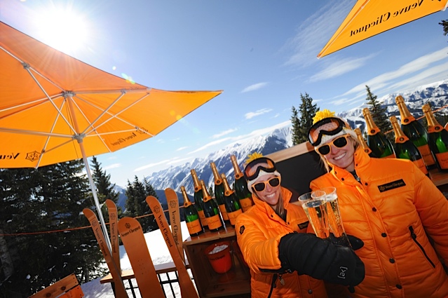 The Oasis - The Little Nell's pop up bar on Aspen Mountain