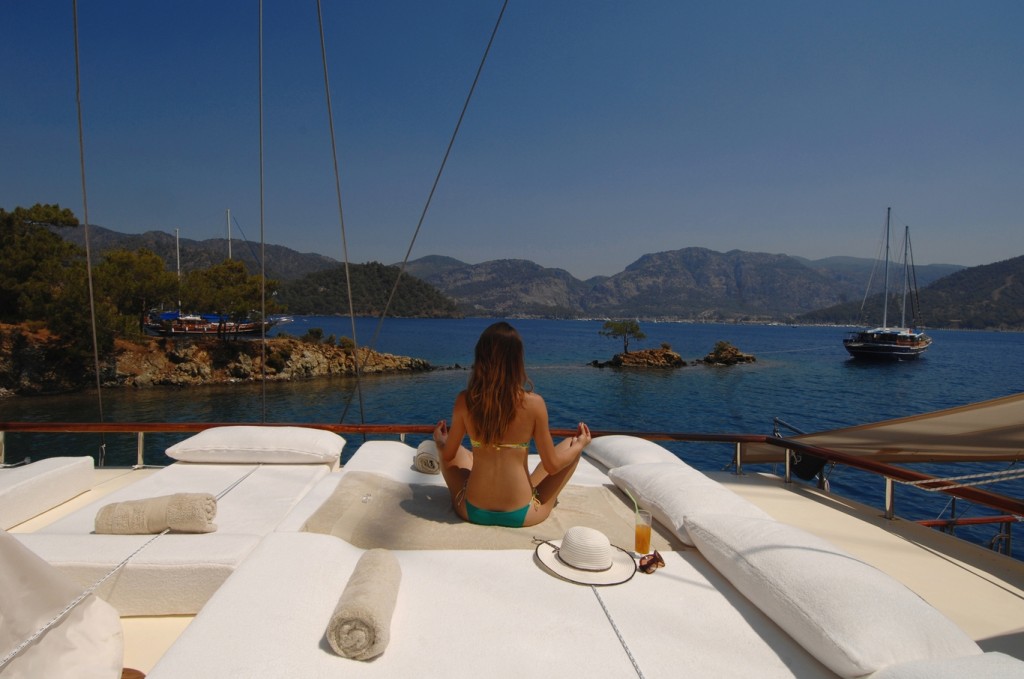 Enjoying the freedom of luxury on board the gulet Mare Nostrum