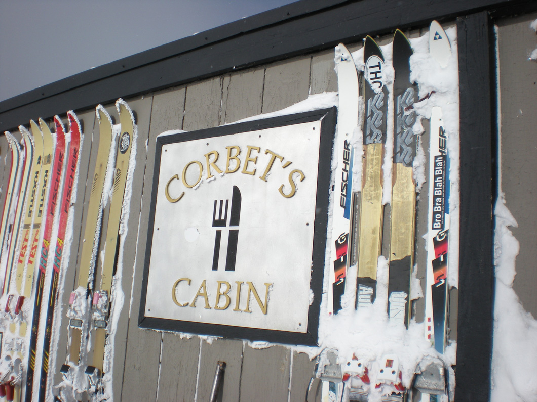 Corbet's Cabin at the top of the the tram