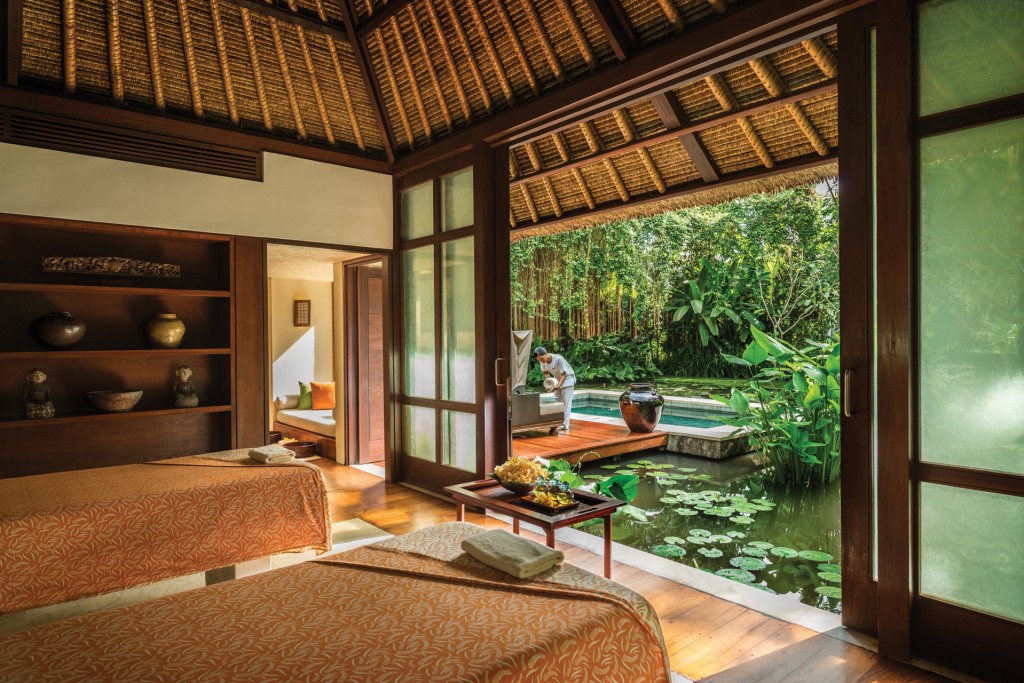 Spa Villa amongst the lotus ponds, Four Seasons Sayan, Bali