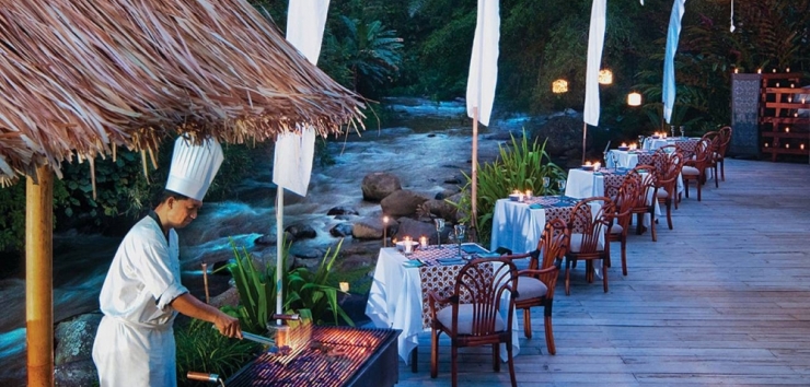 Riverside Cafe at Four Seasons Sayan, Bali