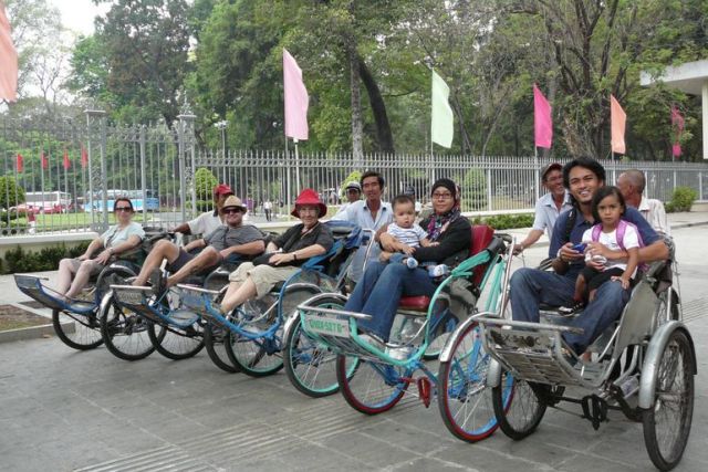 Cyclo in Ho Chi Minh