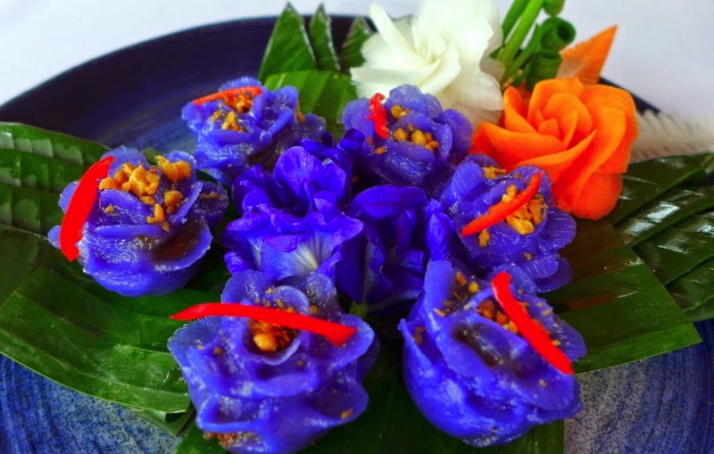 purple flower dumpling_baan