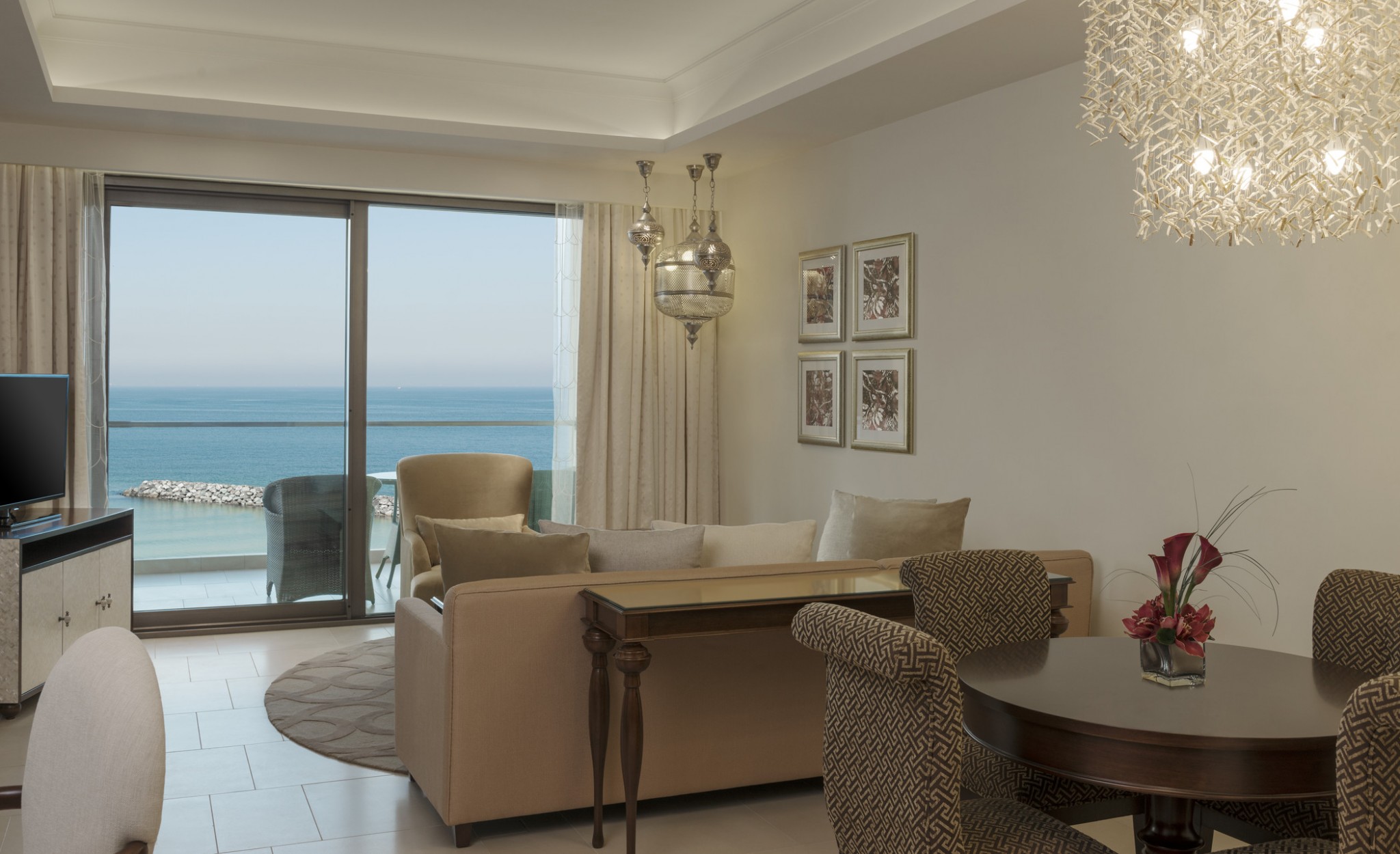 Ajman-Al Dana Suite - Living Area