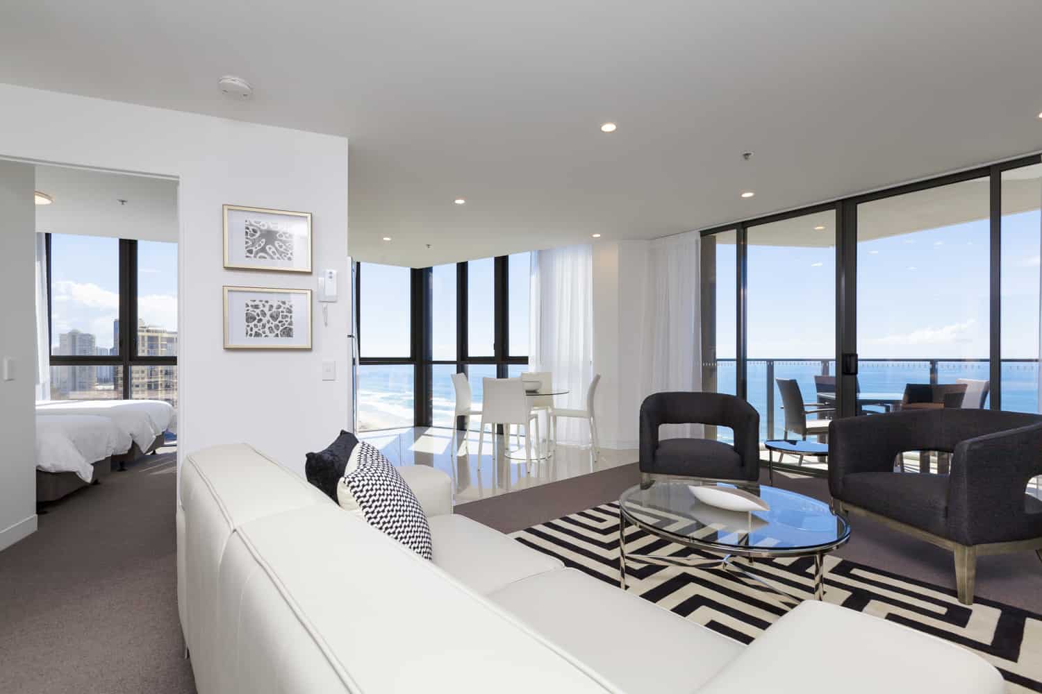 Oceanfront apartment, Rhapsody Gold Coast